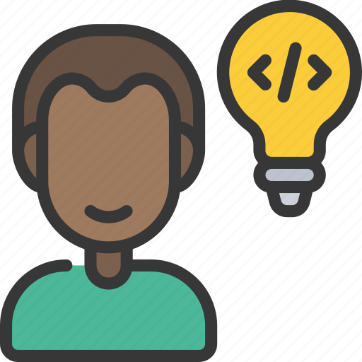 Developer, solutions, avatar, person, user, man, ideas icon - Download on Iconfinder