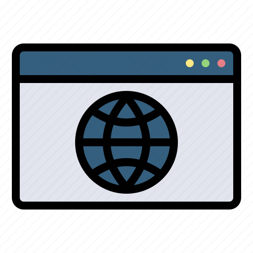 Browser, globe, internet, website icon - Download on Iconfinder