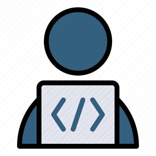 Developer, programmer, person, coding icon - Download on Iconfinder