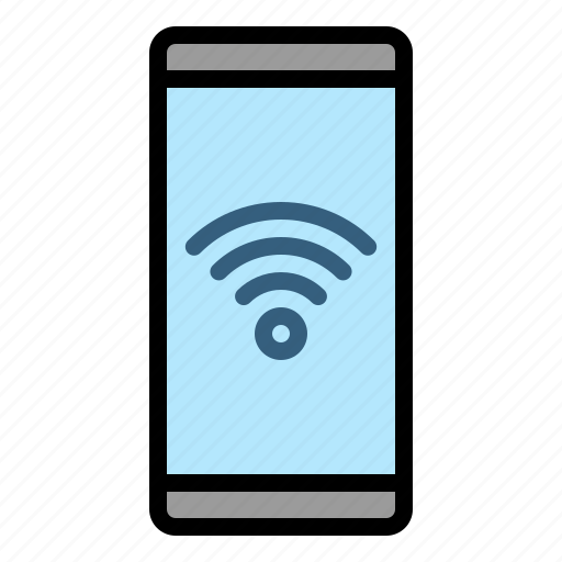 Smartphone, wireless, network, internet icon - Download on Iconfinder