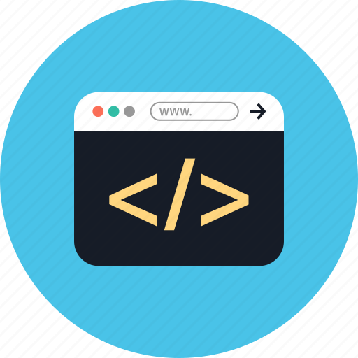 Bracket, browser, coding, development, online, web, www icon - Download on Iconfinder