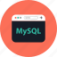 browser, coding, development, mysql, online, web, www 