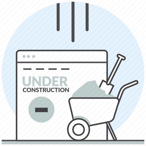 Coming soon, construction, development, making, under, web, website icon - Download on Iconfinder