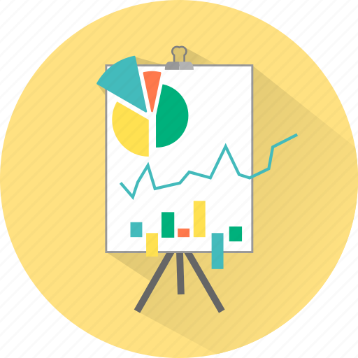 Analytics, charts, diagram, graphs, pie, presentation, statistics icon - Download on Iconfinder