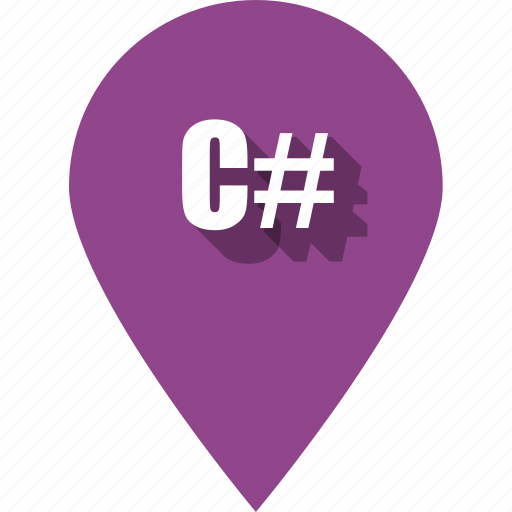 Csharp, development, pin, coding, programming, web, website icon - Download on Iconfinder