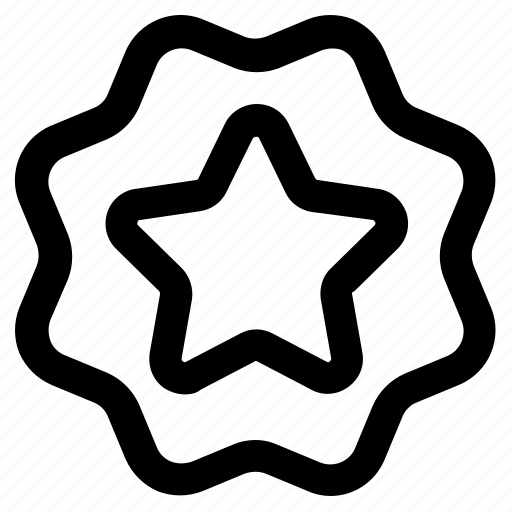 Badge, ecommerce, favorite, power, star, web icon - Download on Iconfinder