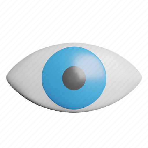 View, eye, see, zoom, glasses 3D illustration - Download on Iconfinder