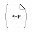.php, personal home page, personal home page file, php file, php file icon, php icon
