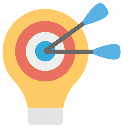 Aim, bullseye, goal, objective, targeting icon - Download on Iconfinder