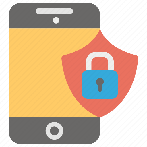 App protection, internet protection, mobile lock, mobile safety, network protection, phone lock icon - Download on Iconfinder