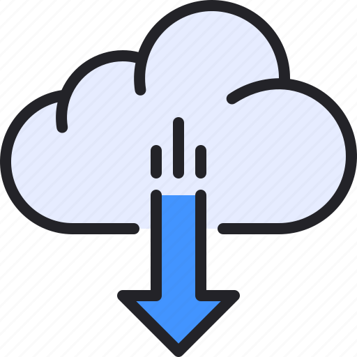 Cloud, computing, data, download, storage icon - Download on Iconfinder