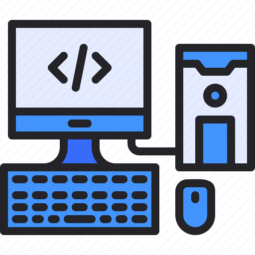 Coding, computer, keyboard, mouse, programming icon - Download on Iconfinder
