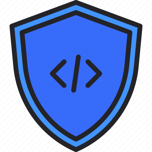 Coding, programming, protection, shield icon - Download on Iconfinder