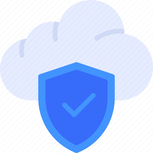 Checklist, cloud, computing, protection, shield icon - Download on Iconfinder