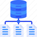 database, file, hosting, server, storage