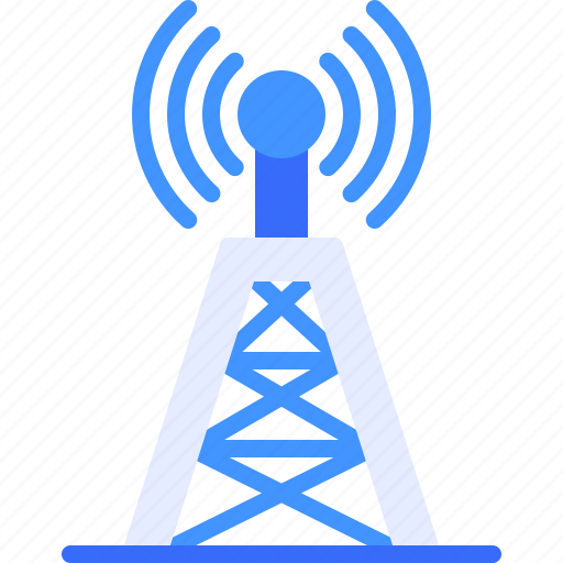 Broadcast, radio, signal, station, tower icon - Download on Iconfinder
