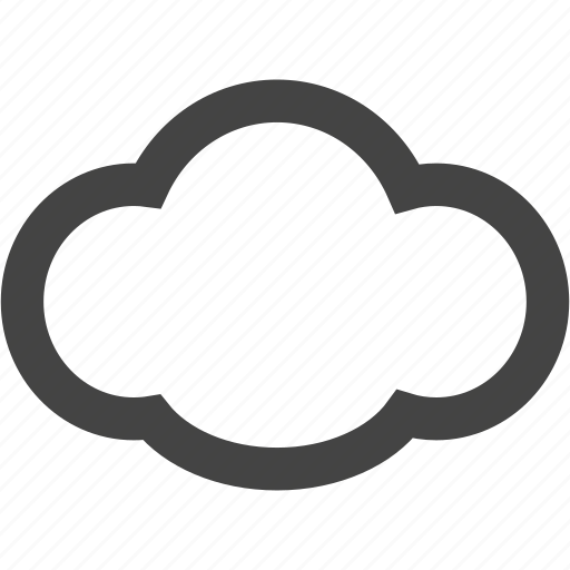 Cloud, cloudy, storage, weather icon - Download on Iconfinder