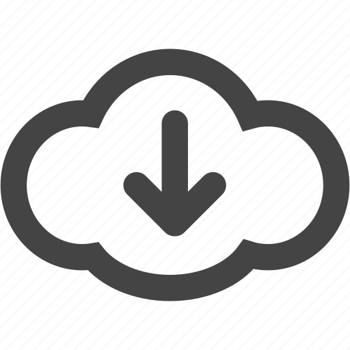 Cloud, cloud download, download, hosting, storage, weather icon - Download on Iconfinder