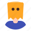 avatar, head, package, user 