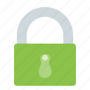 green, https, lock, padlock