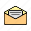 email, envelope, message 