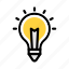 idea, creative, innovation, solution, bulb 