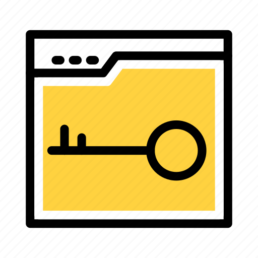 Key, lock, web, security, protection icon - Download on Iconfinder
