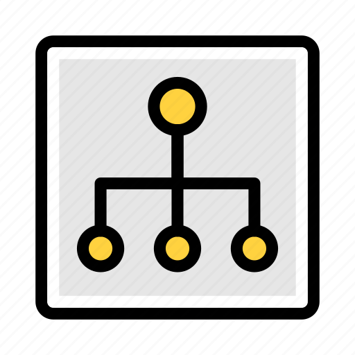 Network, sharing, connection, hierarchy, marketing icon - Download on Iconfinder