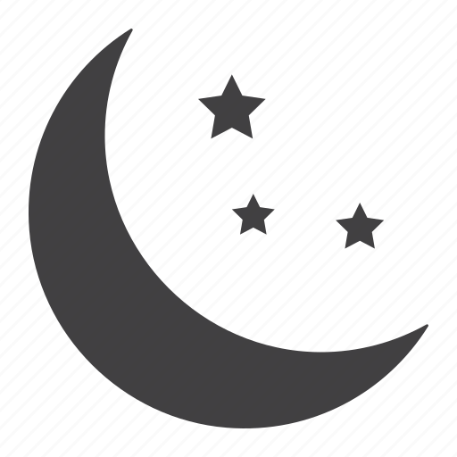 Bedtime, mobile, moon, night, sleep, stars, web icon - Download on Iconfinder