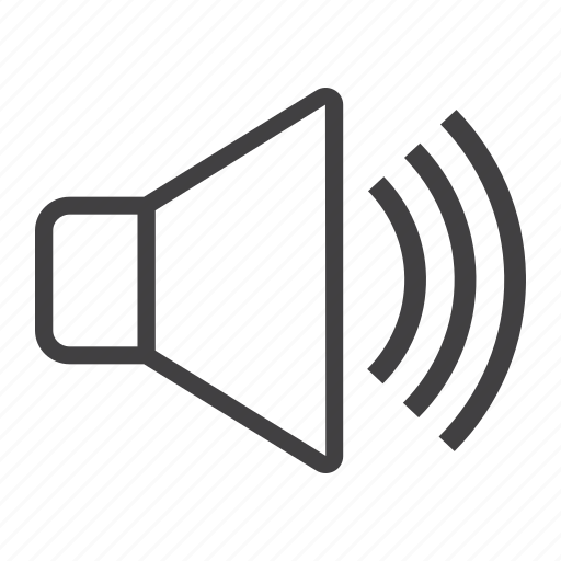 Audio, music, noise, sound, speaker, voice, volume icon - Download on Iconfinder