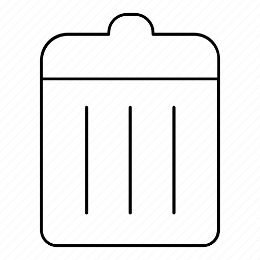 Bin, can, delete, garbage, recycling, trash icon - Download on Iconfinder