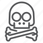 crossbones, danger, hazard, pirate, protection, risk, skull 