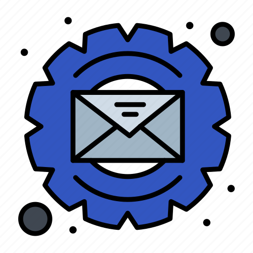 Email, gear, optimization, process icon - Download on Iconfinder