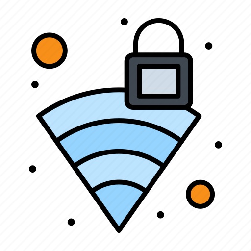 Lock, security, signal, wifi icon - Download on Iconfinder
