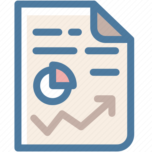 Analytics, data, document, report, sales, scroll, statistics icon - Download on Iconfinder