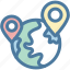 address, globe, locations, marker, pin, world, worldwide 