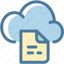 cloud, cloud computing, document, file, file sharing, storage, text 