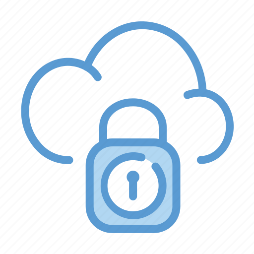 Cloud, security, lock icon - Download on Iconfinder