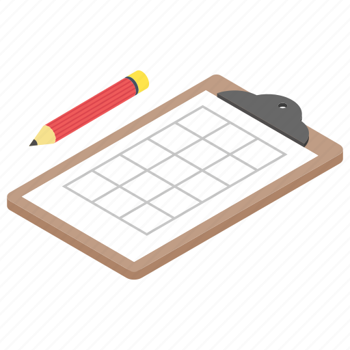 Clipboard, drawing table, manual paperwork, sketching, todo list icon - Download on Iconfinder