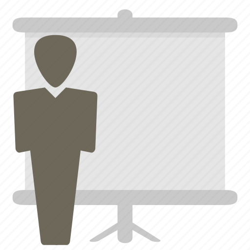 Business, empty, man, presentation icon - Download on Iconfinder
