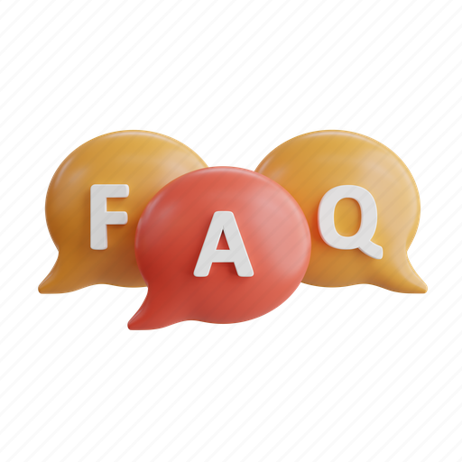 Faq, question, help, ask, support, answer, information 3D illustration - Download on Iconfinder