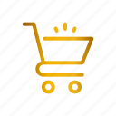 empty, shopping, cart, ecommerce, store, online