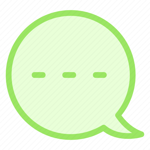 Bubble, chat, waiting, writingicon icon - Download on Iconfinder