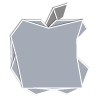 apple, logo