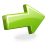 Arrow, green icon - Free download on Iconfinder