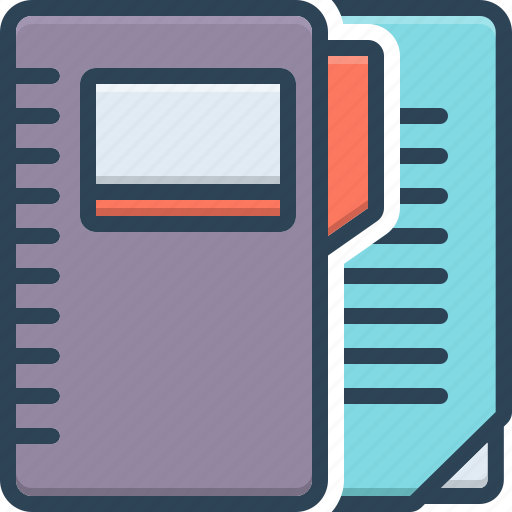 Archives, directory, dossier, file, folder, notebook, repository icon - Download on Iconfinder