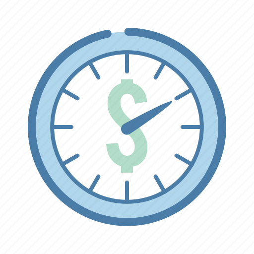 Clock, management, money, time, hourly rate icon - Download on Iconfinder