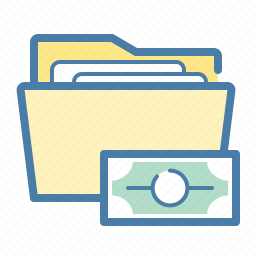 Budget, folder, money, project, value icon - Download on Iconfinder