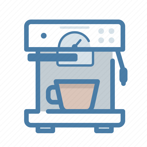 Cafe, coffee, drink, esspresso, hot, machine, way to make icon - Download on Iconfinder