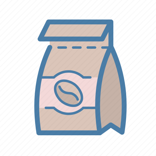 Bag, bean, beans, cafe, coffee, drink, pocket icon - Download on Iconfinder